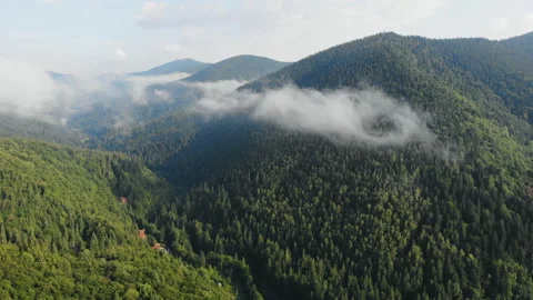 Flying over the mountains. Stock Footage 122023483
