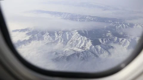 Flying Over the Mountains Stock Footage 171306910