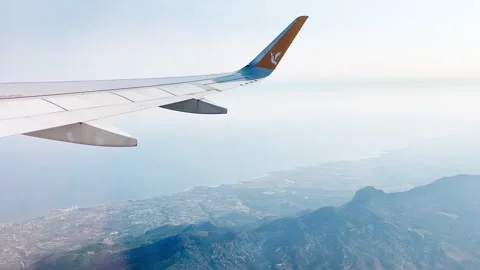 Flying Over the Mountains Stock Footage 244164130