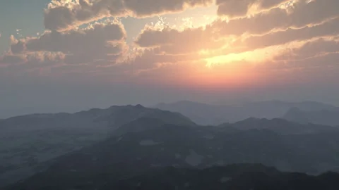 Flying Over Mountains Stock Footage 249078898