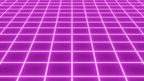 Flying over the neon grid Stock Footage 195927530
