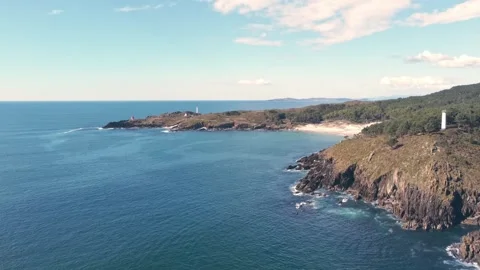 Flying over the north coast. Stock Footage 306495402
