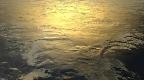 Flying Over The Ocean 01 (HD) Stock Footage 733881