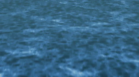 Flying Over the Ocean Camera Tilt Up Open Waters Video stock 45616553