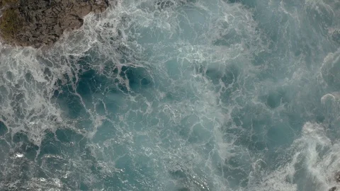 Flying Over the Ocean Stock Footage 106945936