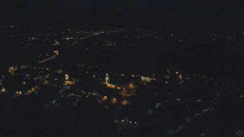 Flying over the old beautiful castle Kamenetz Podolsk. Top view of the castle Stock-Footage 109484262