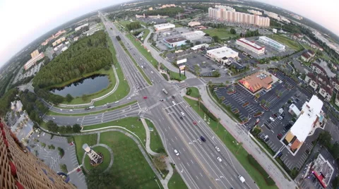 Flying Over Orlando Florida Stock Footage 67480399