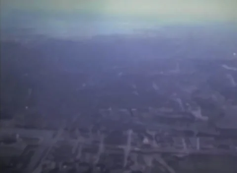 Flying over peru in 1973 Video stock 231767399