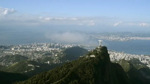 Flying over Rio de Janeiro Stock Footage 52481318