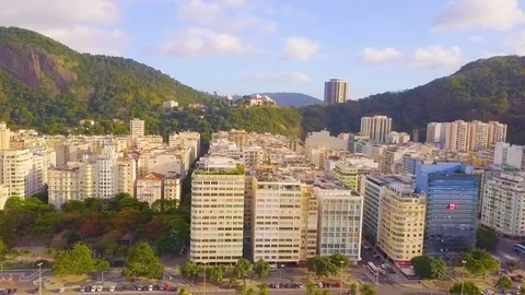 Flying Over Rio De Janeiro City, Brazil Stock Footage 96729463