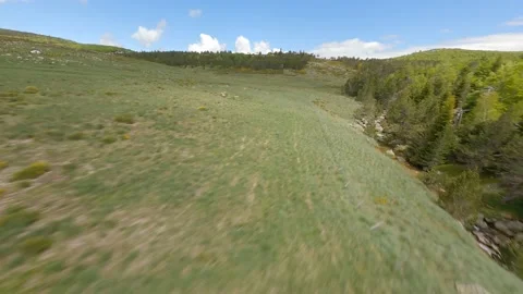 Flying over a river 스톡 동영상 157999279