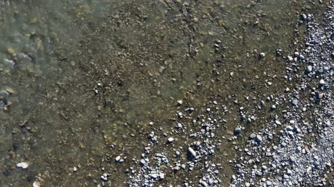Flying Up Over The River In Val Trebbia Stock Footage 134640325