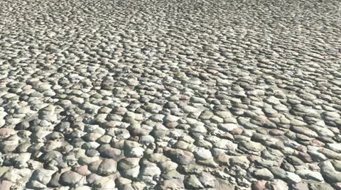 Flying over rocks Stock Footage 11620811