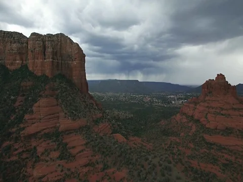 Flying Over Rocks Stock Footage 72499960