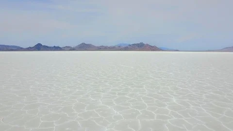 Flying over Salt Flats 2 175 Stock Footage 90084736
