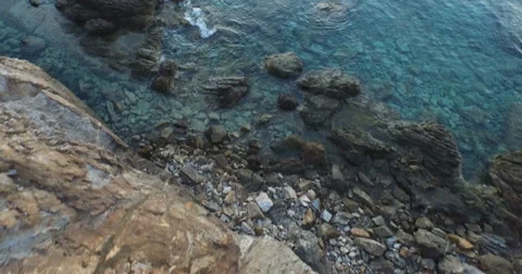 Flying over a sea. Video stock 60769836