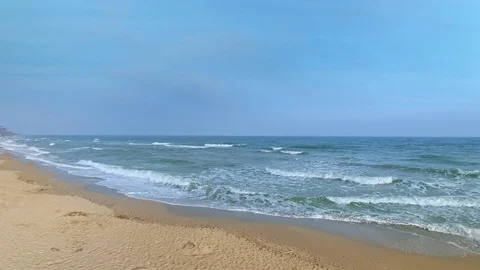 Flying over sea Stock Footage 73813352