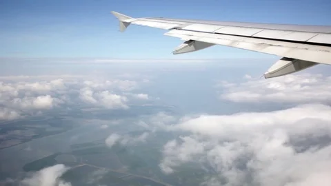 Flying over Sea Stock Footage 80663454
