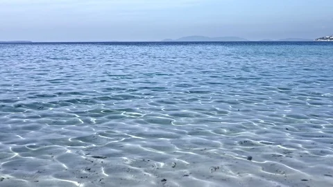Flying over the sea Stock Footage 120381728