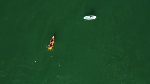 Flying over the Sea Stock Footage 249006876