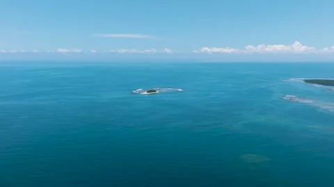 Flying over the sea surface. Stock Footage 246047743