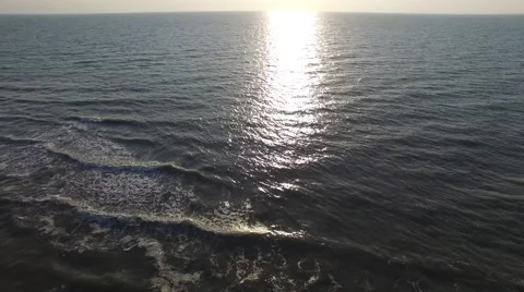 Flying over the seacoast Video stock 67989809