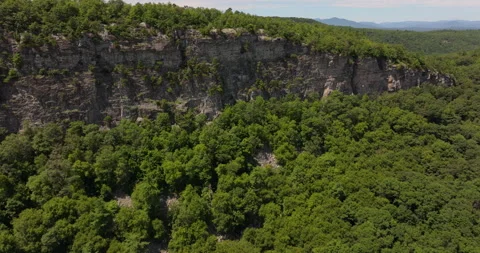 Flying Over Shawangunk Ridge Stock Footage 329853687