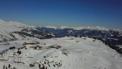 Flying over snow-capped mountains 2 Stock-Footage 103517810