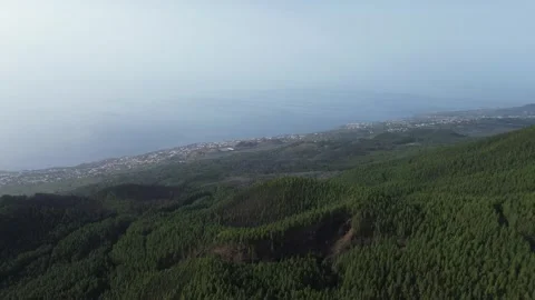 Flying Over Tenerife 库存影片 320169094