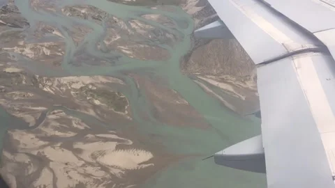 Flying over Tibet - Approaching Lhasa, p.2 Stock-Footage 141106298