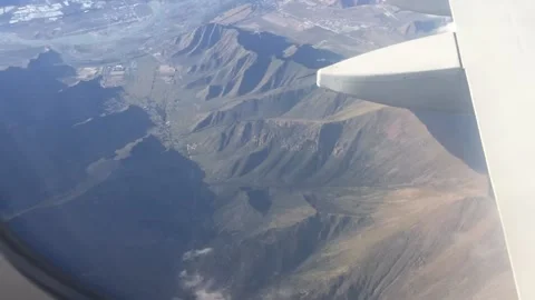 Flying over Tibet - Approaching Lhasa, p.1 Stock-Footage 141106312