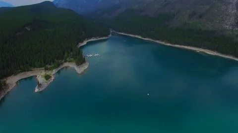 Flying over tranquil scenery Stock Footage 70380329