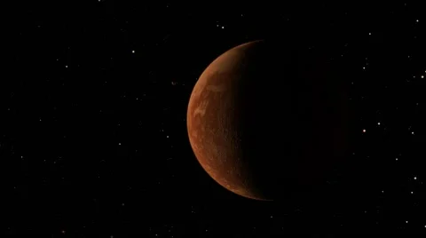 Flying over an unknown planet Video stock 51691075