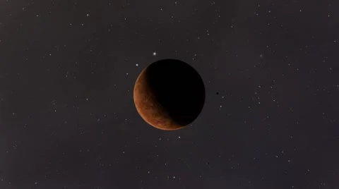 Flying over an unknown planet Stock Footage 51691090