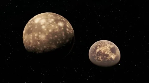 Flying over an unknown planet Stock Footage 51750046