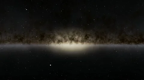 Flying over an unknown planet Stock Footage 54351110