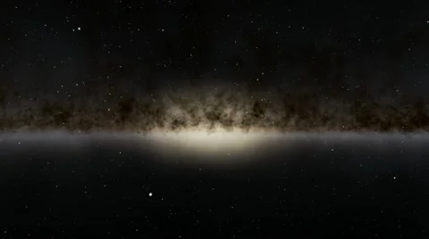 Flying over an unknown planet Stock Footage 54351114