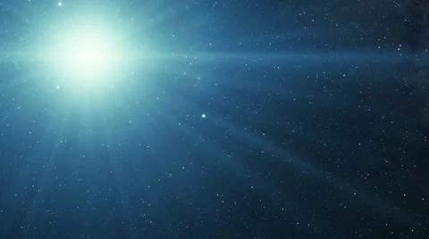 Flying over an unknown planet Stock Footage 54360722