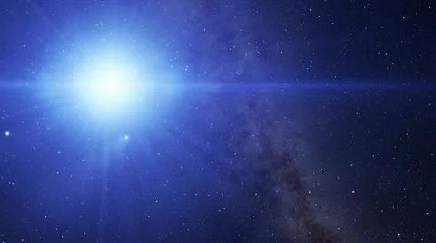 Flying over an unknown planet Stock Footage 54360746