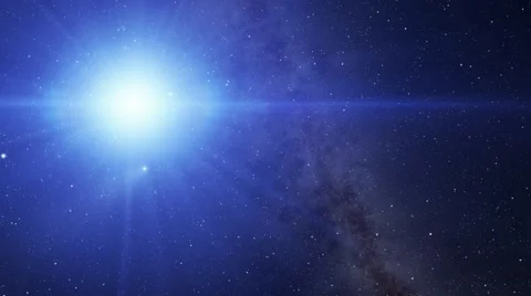 Flying over an unknown planet Stock Footage 54360769