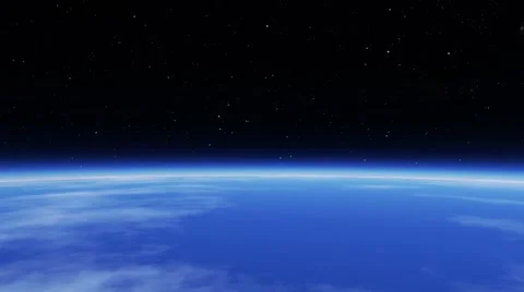 Flying over an unknown planet Stock Footage 55445906
