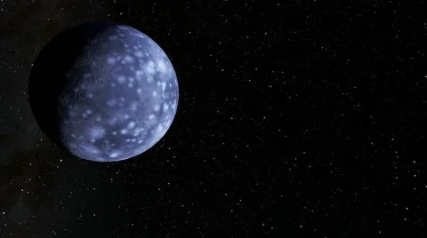 Flying over an unknown planet Stock Footage 55477700