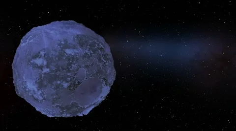 Flying over an unknown planet Stock Footage 57737114