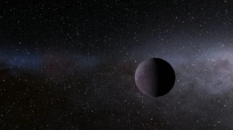 Flying over an unknown planet Stock Footage 57776728