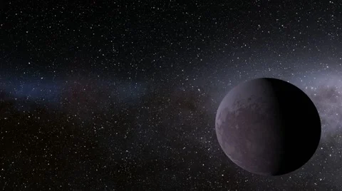 Flying over an unknown planet Stock Footage 57776732