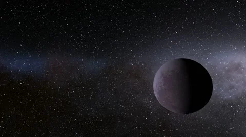 Flying over an unknown planet Stock Footage 57776747