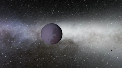 Flying over an unknown planet Stock Footage 57776765