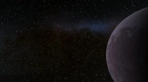 Flying over an unknown planet Stock Footage 57776795