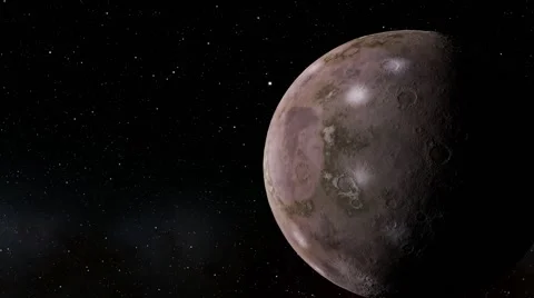 Flying over an unknown planet Video stock 57776906