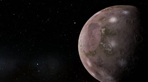 Flying over an unknown planet Stock Footage 57777027